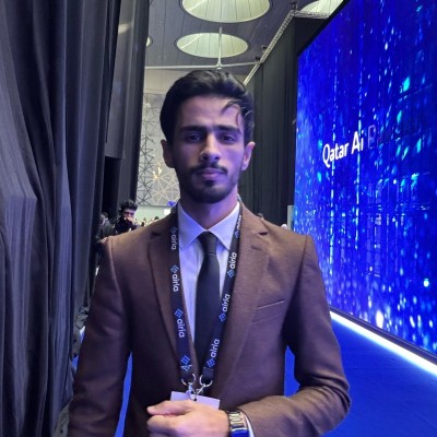 Ilies Ould Menouer at World Summit AI in Doha